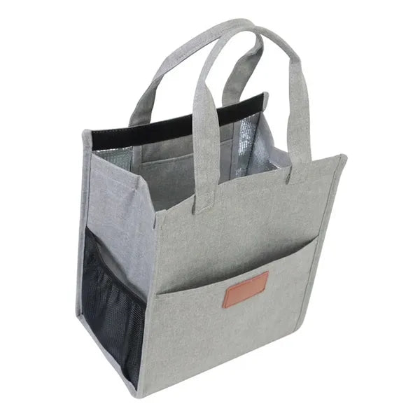 Waterproof Spacious Thermal Foil Insulated Oxford Lunch Bag