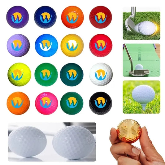 High Elasticity Core Durable 2-Layer Electroplated Golf Ball