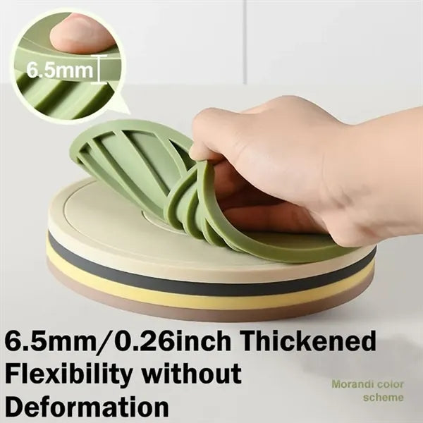 Silicone Heat Resistant Trivet Thickened Pot Holders Pads