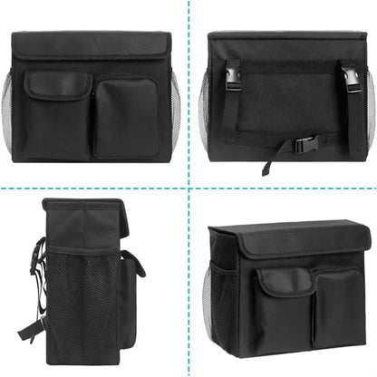 Mobility Scooter Wheelchair Walker Organizer Bag With Pocket