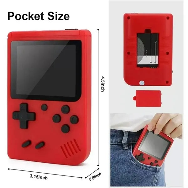 Portable 400 in 1 Mini Handheld Retro Video Game Console