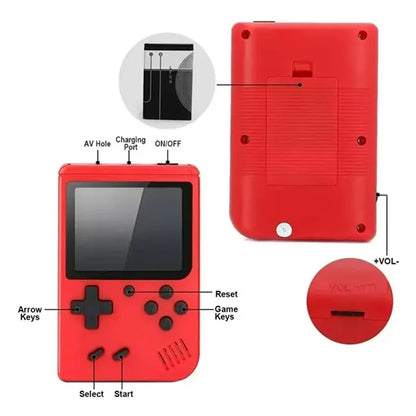 Portable 400 in 1 Mini Handheld Retro Video Game Console