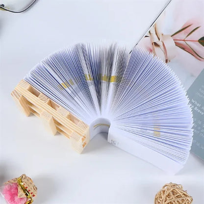 Customizable Mini Wooden Pallet Sticky Notes
