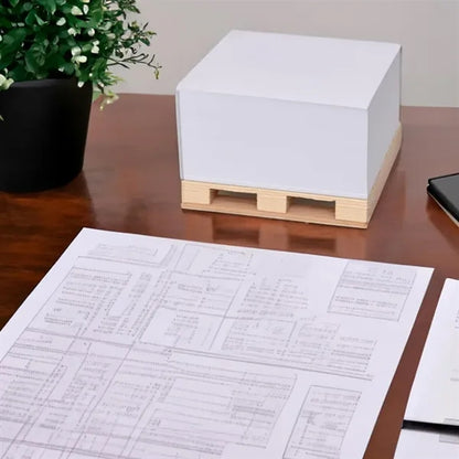 Customizable Mini Wooden Pallet Sticky Notes