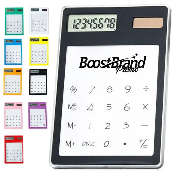 Ultra-Thin Solar Powered Calculator