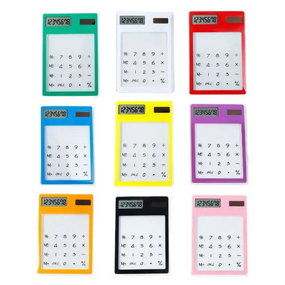Ultra-Thin Solar Powered Calculator