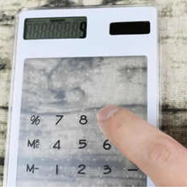 Ultra-Thin Solar Powered Calculator
