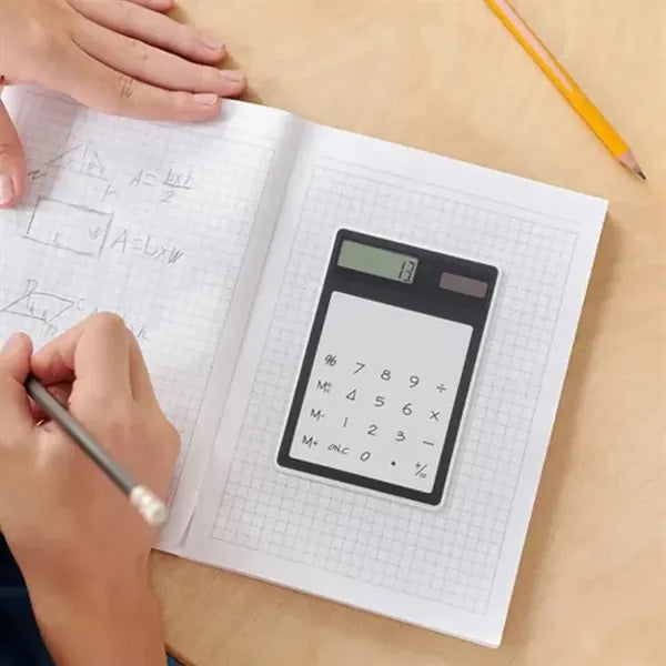Ultra-Thin Solar Powered Calculator