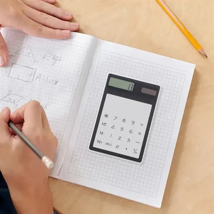 Ultra-Thin Solar Powered Calculator