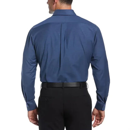 Perry Ellis Heathered Woven Shirt