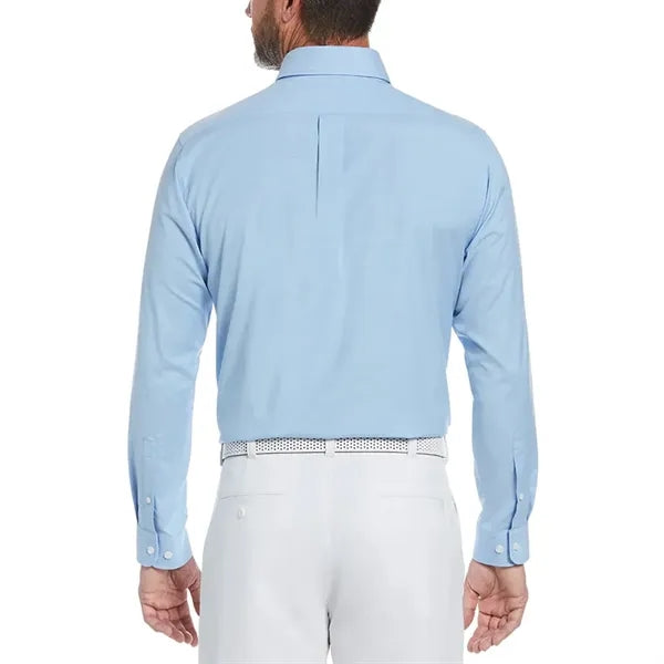 Perry Ellis Heathered Woven Shirt