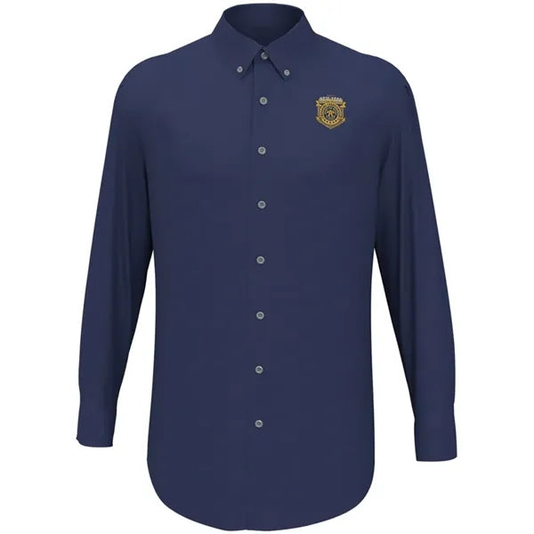 Perry Ellis Heathered Woven Shirt