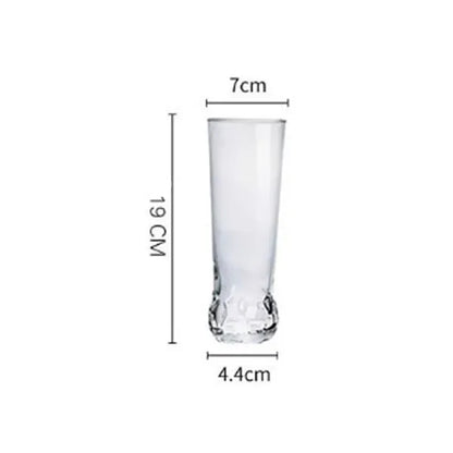 13Oz. Soccer Ball Design Tall Beer Glasses
