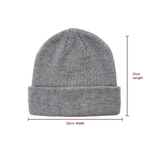 Classic Fold-Over Knit Beanie