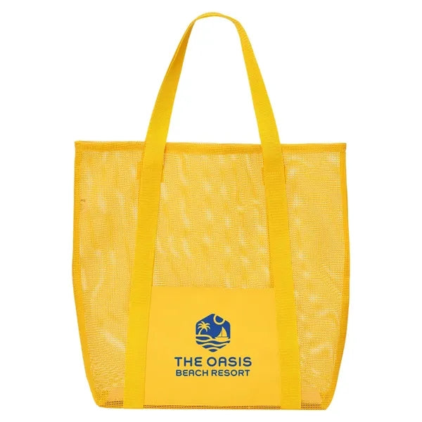 Belle Mare Beach Mesh Tote Bag