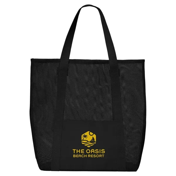 Belle Mare Beach Mesh Tote Bag