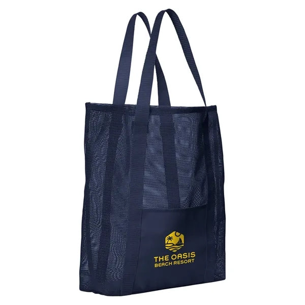 Belle Mare Beach Mesh Tote Bag