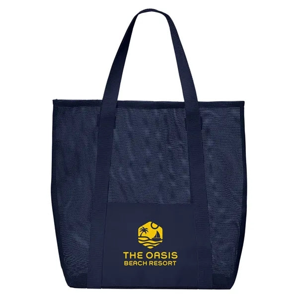 Belle Mare Beach Mesh Tote Bag