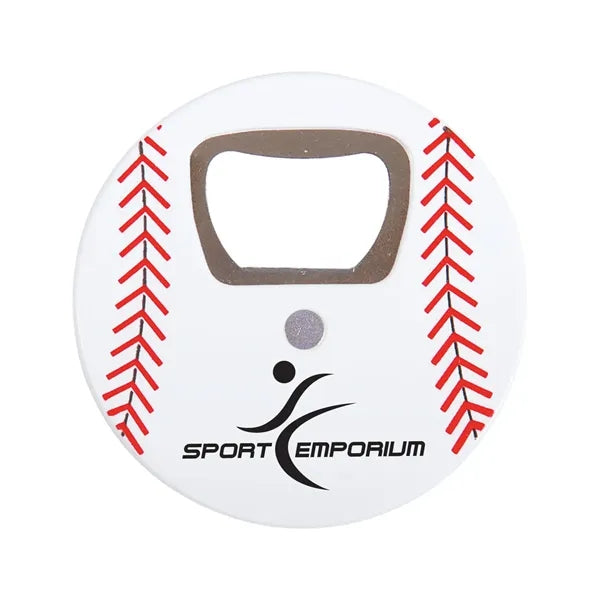 Baseball Bottle Opener