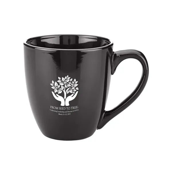15 oz Bistro Style Ceramic Mug