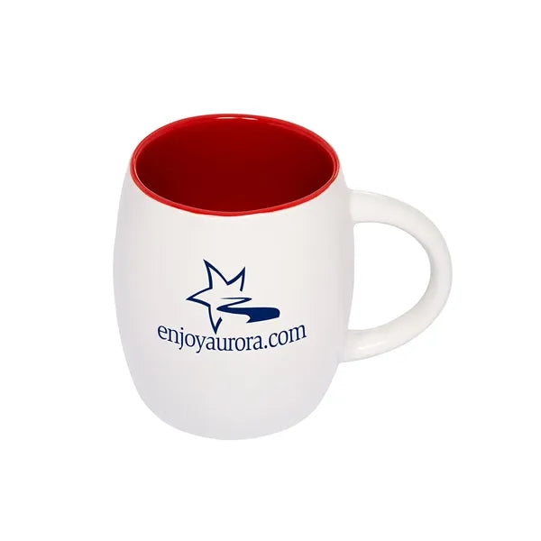 14 oz Morning Show Ceramic Barrel Mug