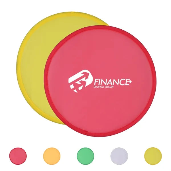 9.8" Foldable Round Flying Disc Fan with Bag