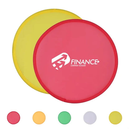 9.8" Foldable Round Flying Disc Fan with Bag