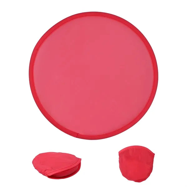 9.8" Foldable Round Flying Disc Fan with Bag