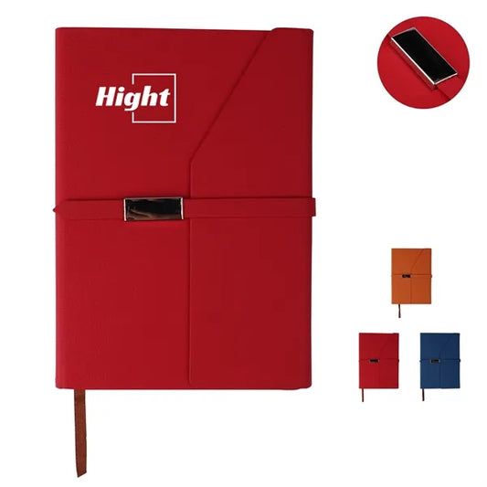 A5 Hardcover Notebook W/ Magnetic Closure 200 Lined Pages