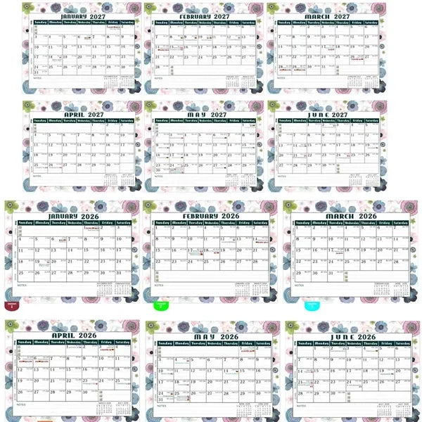 2026 Portable Desk Calendar