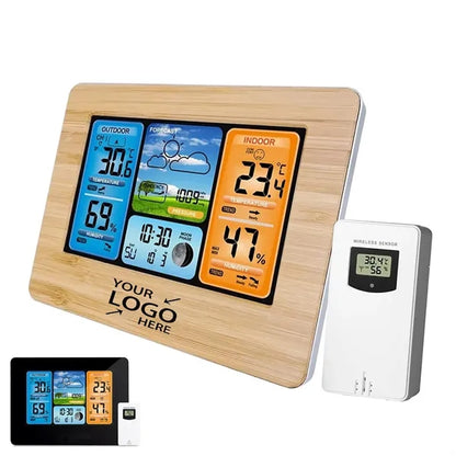 Wireless Weather Station With Indoor Outdoor Thermometer