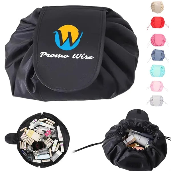 Easy-to-Pack Cosmetics Organizer Bag with Drawstring