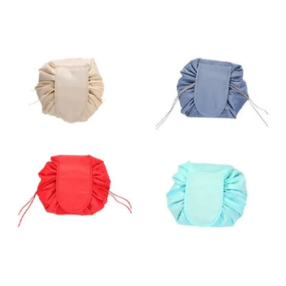 Easy-to-Pack Cosmetics Organizer Bag with Drawstring