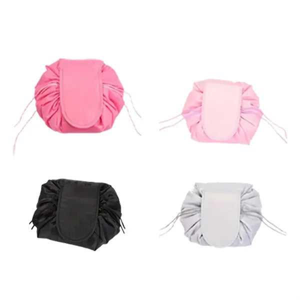 Easy-to-Pack Cosmetics Organizer Bag with Drawstring