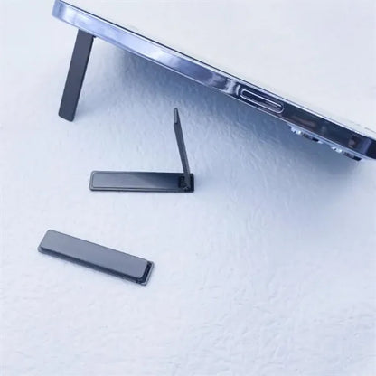 Mini Ultra-thin Flip-top Zinc Alloy Desktop Phone Holder