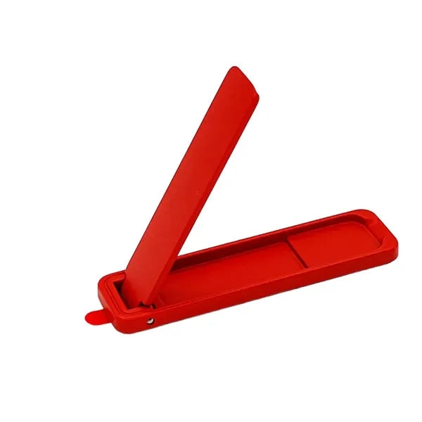 Mini Ultra-thin Flip-top Zinc Alloy Desktop Phone Holder