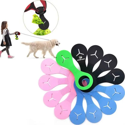Hands-free Dog poop bag Holder
