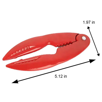 Special Red Lobster Shell Shaped Aluminum Alloy Crab Claws