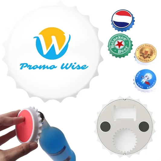 Dual Function Anti-Slip Grip Magnetic Bottle Opener