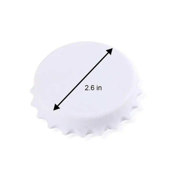 Dual Function Anti-Slip Grip Magnetic Bottle Opener
