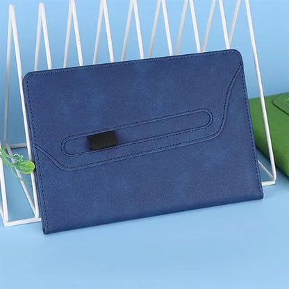 A5 PU Leather Minimalist Durable Notebook with Pen Holder
