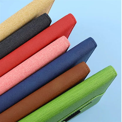 A5 PU Leather Minimalist Durable Notebook with Pen Holder