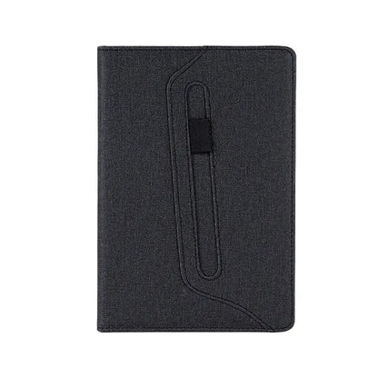 A5 PU Leather Minimalist Durable Notebook with Pen Holder