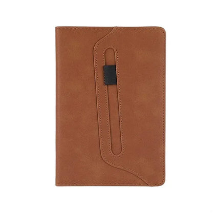 A5 PU Leather Minimalist Durable Notebook with Pen Holder
