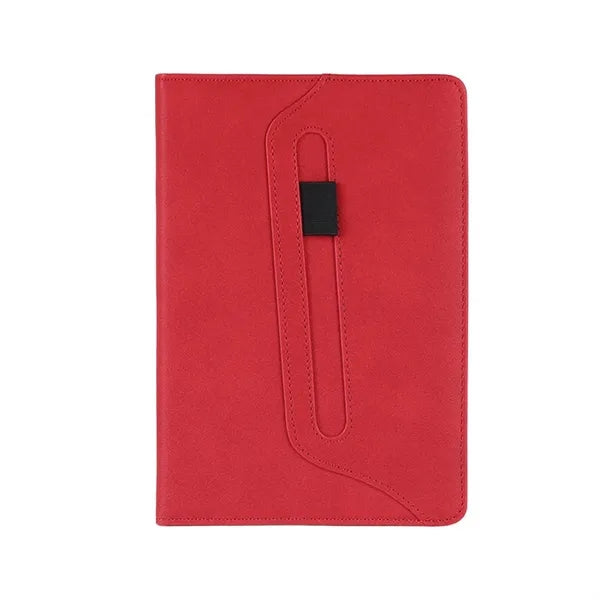 A5 PU Leather Minimalist Durable Notebook with Pen Holder