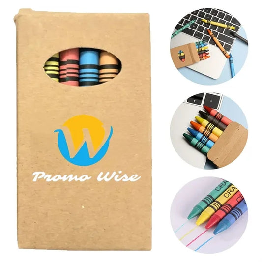 6-Color Vibrant Smooth Ergonomic Graffiti Oil Crayon Set