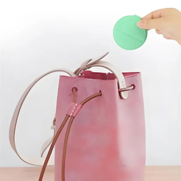 Adjustable Stand Wide View Foldable PU Leather Makeup Mirror