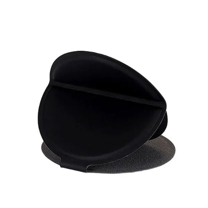 Adjustable Stand Wide View Foldable PU Leather Makeup Mirror