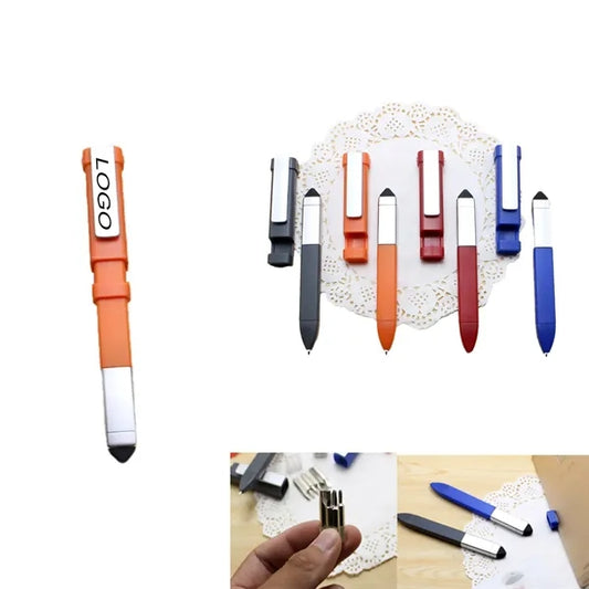 ABS Plastic Multifunctional Phone Stand Touchscreen-Tip Pen