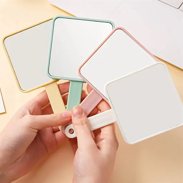 2-in-1 Hidden Design Non-Slip Portable Makeup Mirror Comb
